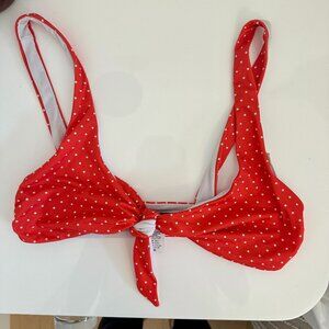 Beach Riot Polka Dot Bikini Top